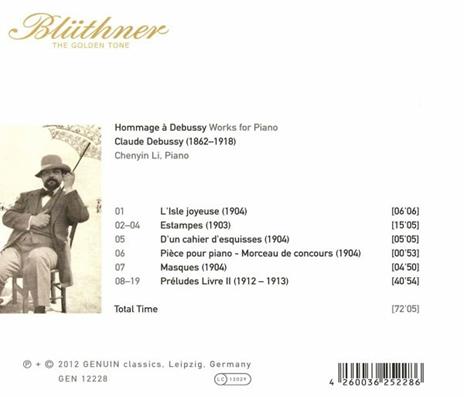Hommage À Debussy, vol.3. L'isle Joyeuse, Estampes, D'un Cahier D'esquisses - CD Audio di Claude Debussy - 2