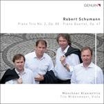 Trio per pianoforte e archi n.2 op.80 - Quartetto per pianoforte e archi op.47 - CD Audio di Robert Schumann