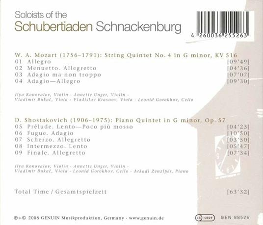 Quintetto per Archi n.4 Kv 516 - CD Audio di Wolfgang Amadeus Mozart - 2