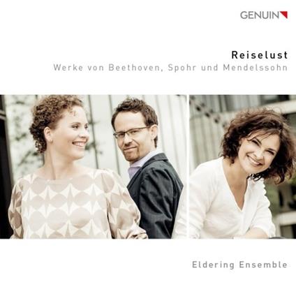 Trio per pianoforte e archi n.5 op.70, n.1 Degli spiriti - CD Audio di Ludwig van Beethoven,Felix Mendelssohn-Bartholdy,Eldering Ensemble