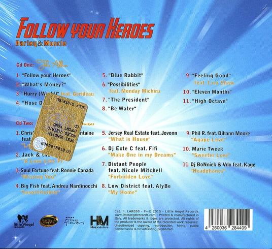 Follow Your Heroes - CD Audio di Harley & Muscle - 2