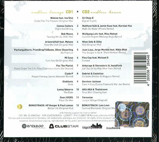 Endless Music Ibiza - CD Audio - 2
