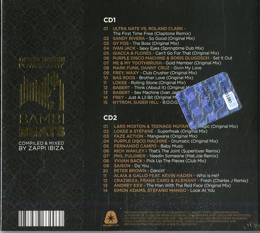 Disco House - CD Audio - 2