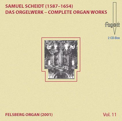 Musica per Organo vol.11 - CD Audio di Samuel Scheidt