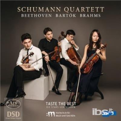 Quartetti D'archi - SuperAudio CD di Ludwig van Beethoven,Johannes Brahms,Bela Bartok