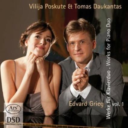 Works for Piano Duo 1 - SuperAudio CD di Edvard Grieg