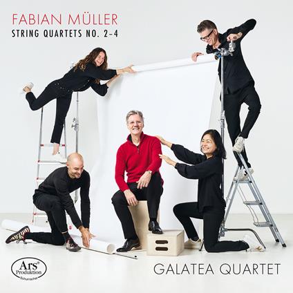 String Quartets Nos. 2-4 - CD Audio di Fabian Müller,Galatea Quartet