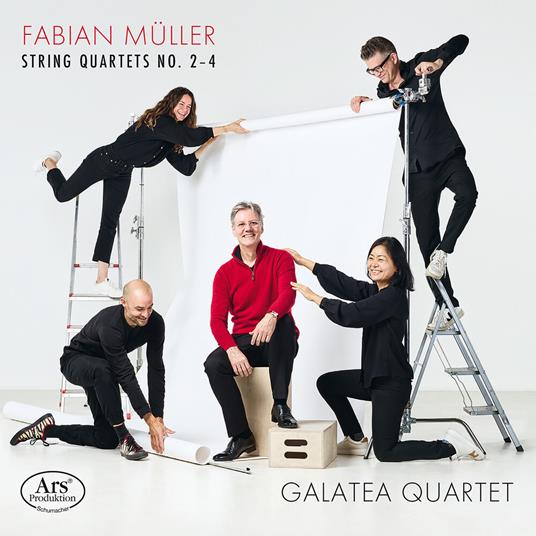 String Quartets Nos. 2-4 - CD Audio di Fabian Müller,Galatea Quartet