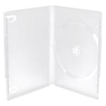 MediaRange BOX25 custodia CD/DVD Scatola con DVD 1 dischi Trasparente