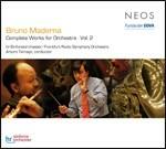 Musica per orchestra vol.2 - SuperAudio CD ibrido di Bruno Maderna,Arturo Tamayo
