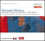 Sonata per violoncello n.2 - Quintetto per pianoforte op.18 - CD Audio di Mieczyslaw Weinberg