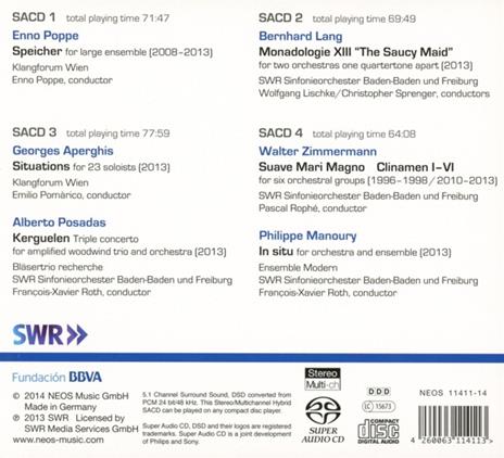 Donaueschinger Musiktage - SuperAudio CD - 2