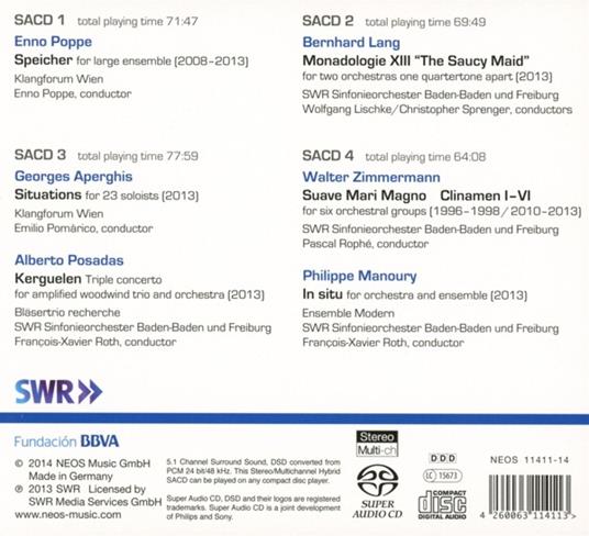 Donaueschinger Musiktage - SuperAudio CD - 2