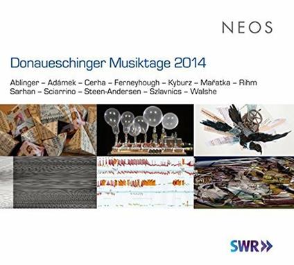 Donaueschinger Musiktage 2014 Ablinger Adamek Cerhaferne - SuperAudio CD + DVD