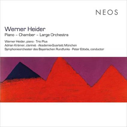 Werner Heider - Piano, Chamber, Large Orchestra - CD Audio
