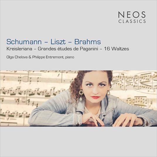 Kreisleriana - Paganini-?Tudes - 16 Waltzes - CD Audio di Olga - Philippe Entremont Chelova