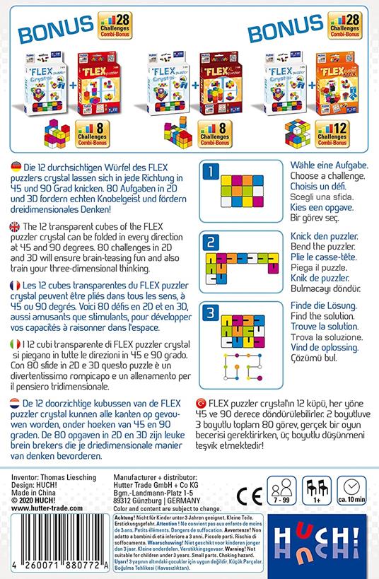 Flex Puzzler Crystal. Gioco da tavolo - 4