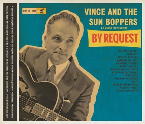 By Request - CD Audio di Vince and The Sun Boppers