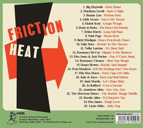 Rock 'n' Roll Kittens vol.1 Friction Heat - CD Audio - 2