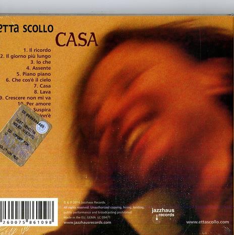 Casa - CD Audio di Etta Scollo - 2