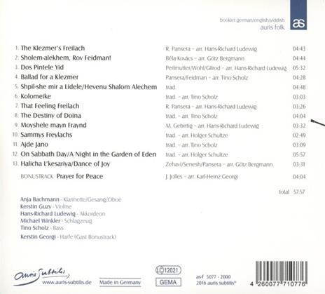 Di Musik Klingt Asoj Schejn! - CD Audio di Harts Un Neschome - 2
