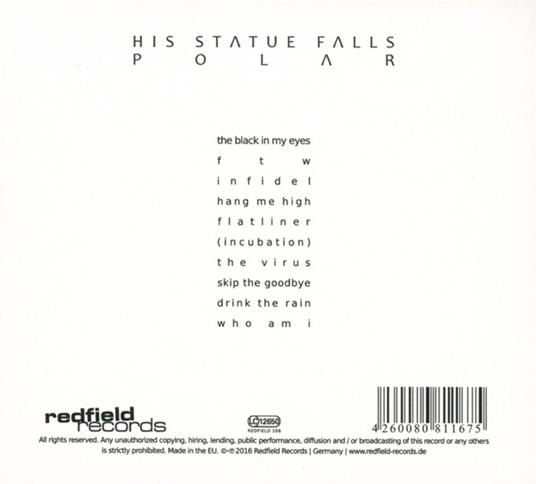 Polar - CD Audio di His Statue Falls - 2