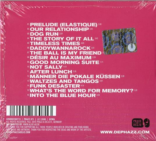 Audio Elastique (Limited Edition) - CD Audio di De-Phazz - 2