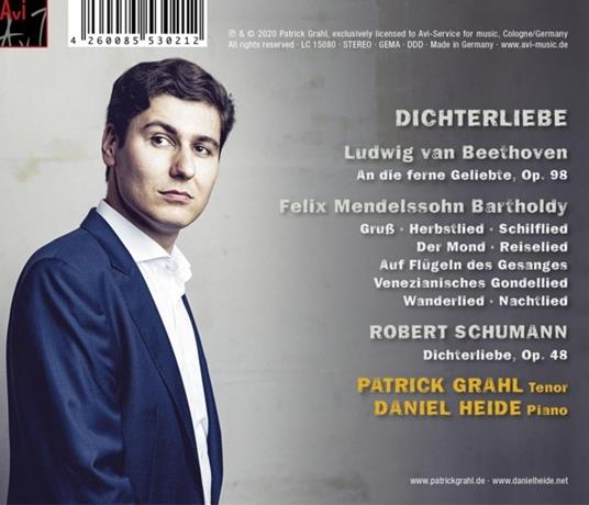 Dichterliebe - CD Audio di Patrick & Daniel Heide Grahl - 2