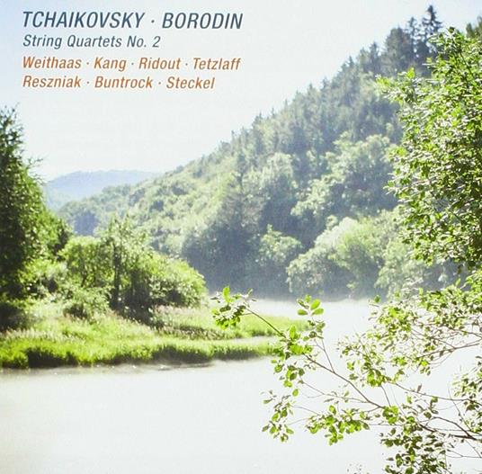 Quartetti per archi n.2 - CD Audio di Pyotr Ilyich Tchaikovsky,Alexander Borodin,Julian Steckel,Barbara Buntrock,Byol Kang,Anna Reszniak