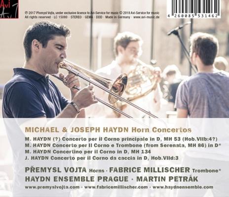 Horn Concertos - CD Audio di Franz Joseph Haydn,Johann Michael Haydn - 2