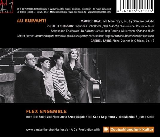 Au Suivant! - CD Audio di Flex Ensemble - 2