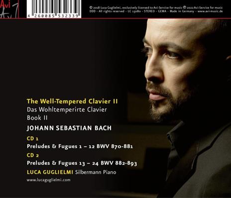 The Well-Tempered Clavier II - CD Audio di Johann Sebastian Bach,Luca Guglielmi - 2