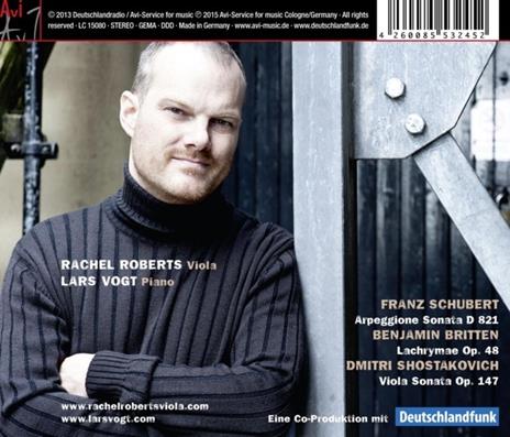 Arpeggione Sonata-Lachrym - CD Audio di Rachel Roberts - 2