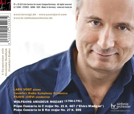 Concerti per Pianoforte No. 21 & 2 - CD Audio di Wolfgang Amadeus Mozart - 2