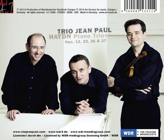 Trii con Pianoforte - CD Audio di Franz Joseph Haydn - 2
