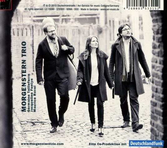 Tailleferre, Fontyn & Ravel - CD Audio di Morgenstern Trio - 2