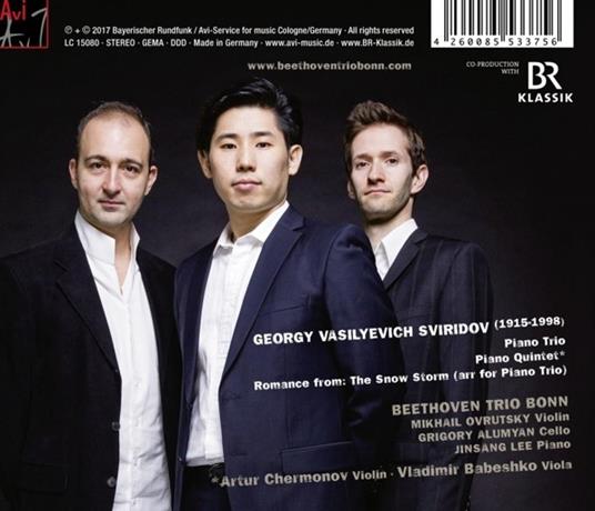 Georgy Sviridov - CD Audio di Beethoven Trio Bonn - 2