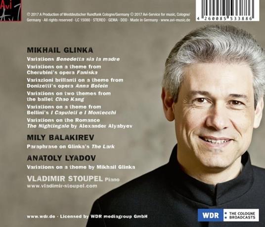 Variations for Piano - CD Audio di Vladimir Stoupel - 2