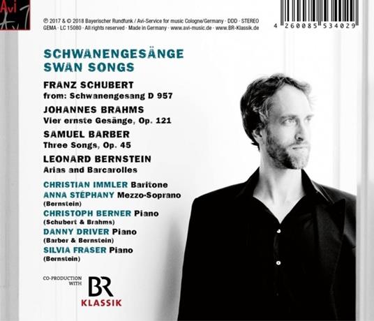 Swan Songs - CD Audio di Christian Immler - 2