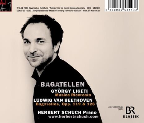 Bagatellen - CD Audio di Ludwig van Beethoven,György Ligeti,Herbert Schuch - 2