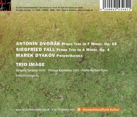 Dvorak, Fall & Dyakov - CD Audio di Trio Image - 2