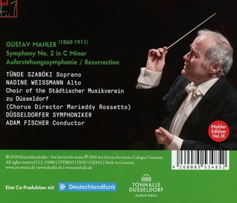 Symphony No.2 - CD Audio di Gustav Mahler,Adam Fischer - 2