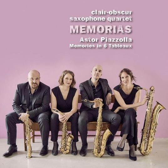 Memorias - CD Audio di Clair-Obscur Saxophone Quartet