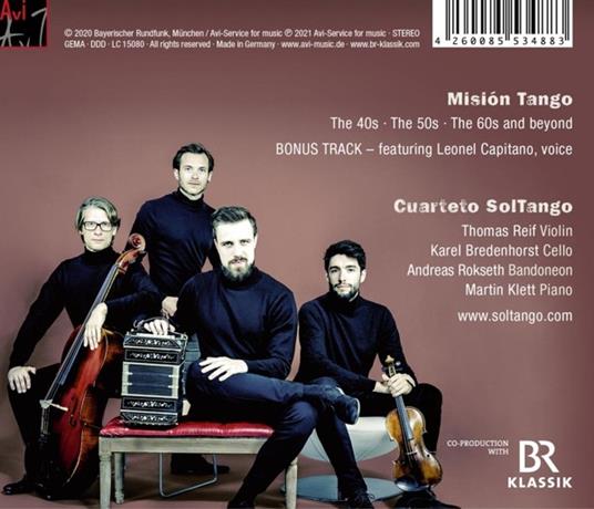 Mision Tango - CD Audio di Cuarteto Soltango - 2