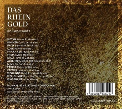 Wagner. Das Rheingold - CD Audio di Axel-Duisburger Philharmoniker Kober - 2