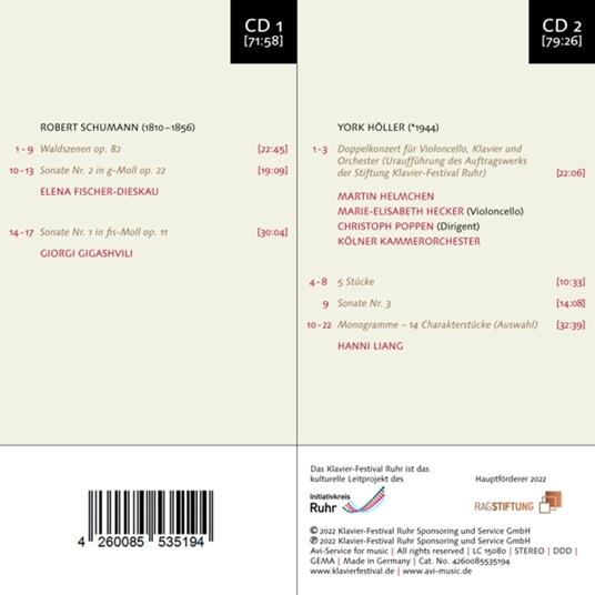 Edition Klavierfestival Ruhr Vol. 41 - CD Audio - 2
