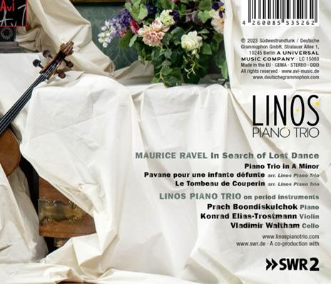 In Search Of Lost Dance - CD Audio di Maurice Ravel,Linos Piano Trio - 2