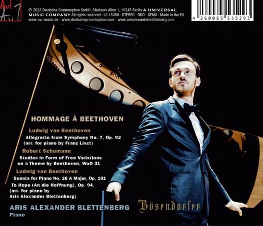 Hommage A Beethoven - CD Audio di Ludwig van Beethoven,Aris Alexander Blettenberg - 2