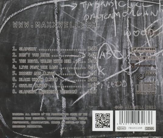 Slapshot Ep - CD Audio di Maxxwell - 2