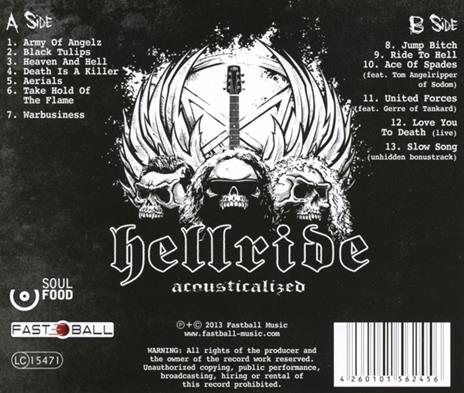 Acousticalized - CD Audio di Hellride - 2